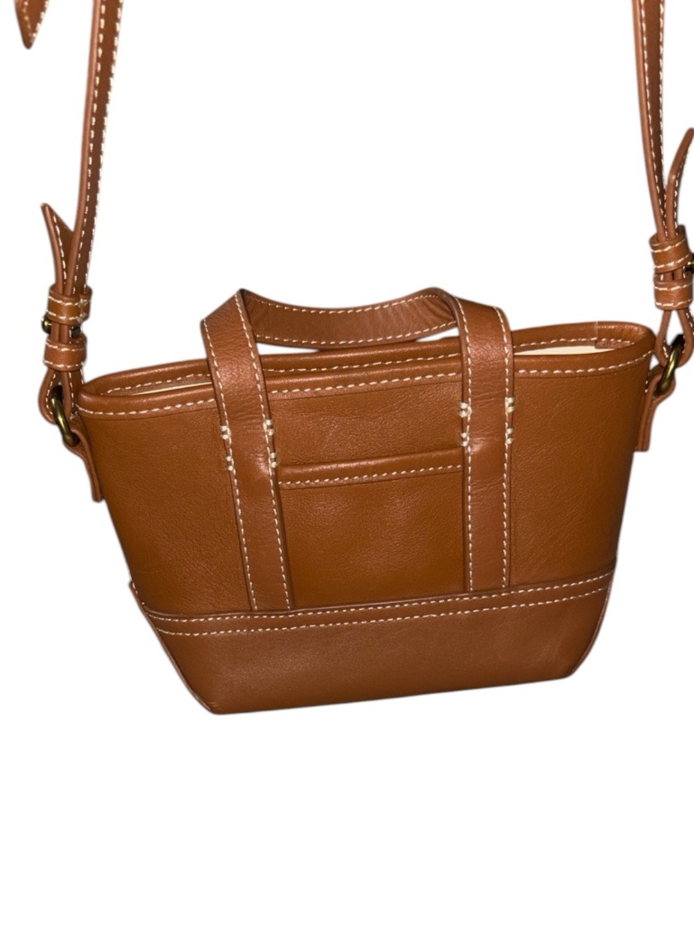 J. Crew Montauk Mini Tote Leather